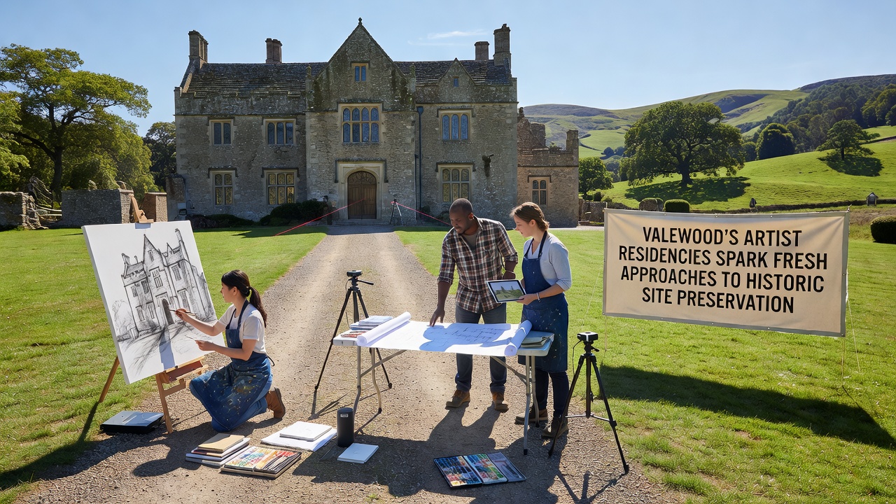 Valewood's Artist Residencies Spark Fresh Approaches to Historic Site Preservation